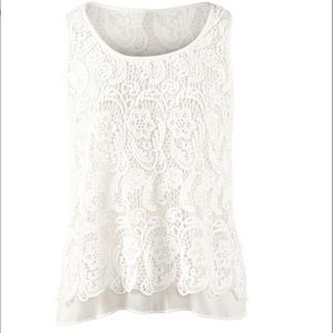 cabi lace tank